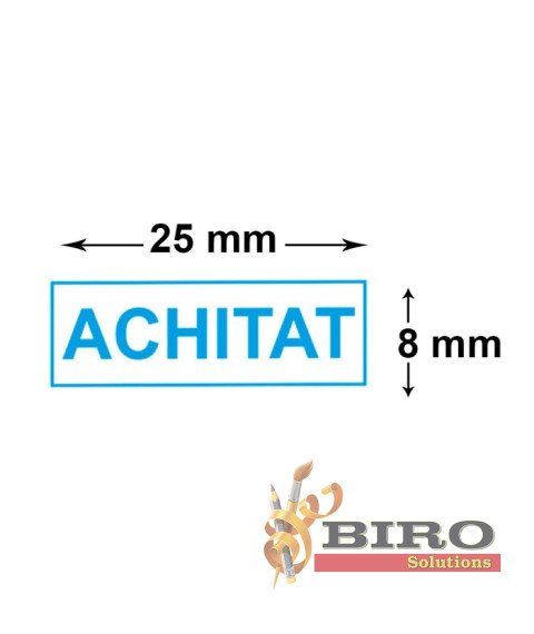 Ștampilă /ACHITAT/, COLOP Printer C10